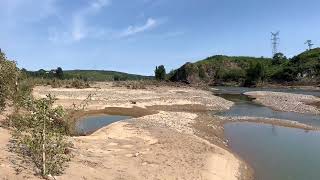 洪水过后的小凌河滨河路，沧海桑田了～ 洪水过后的小凌河滨河路