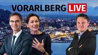 Vorarlberg LIVE mit LH Markus Wallner und Martina Rüscher