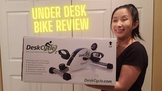 Desk Exercise Bike Review - DeskCycle 2 Under Desk Bike