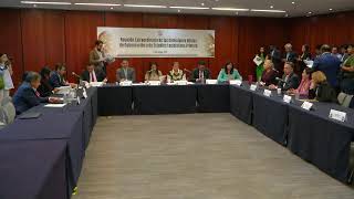 Reunión extraordinaria de comisiones unidas de Gobernación y Estudios Legislativos Primera