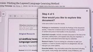 ProQuest AI featires: English