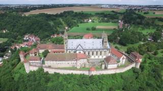 Kloster Comburg Schwäbisch Hall 360Grad Flugaufnahme