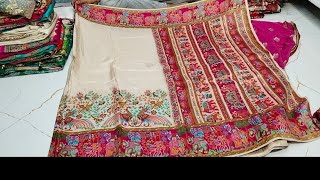 10,000 rs pure mushroo silk rankat Kashmiri hari sat just🔥 3500 🔥CT 7418556757, bumper offer