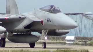 2014.Jul.17　築城基地　F-15 着陸後のお手振り祭！