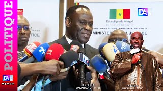 Affaire Farba Ngom : Ministre de la Justice Ousmane Diagne défend la légalité de la procédure pénale