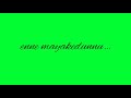 en chare song tamil green screen lyrics video