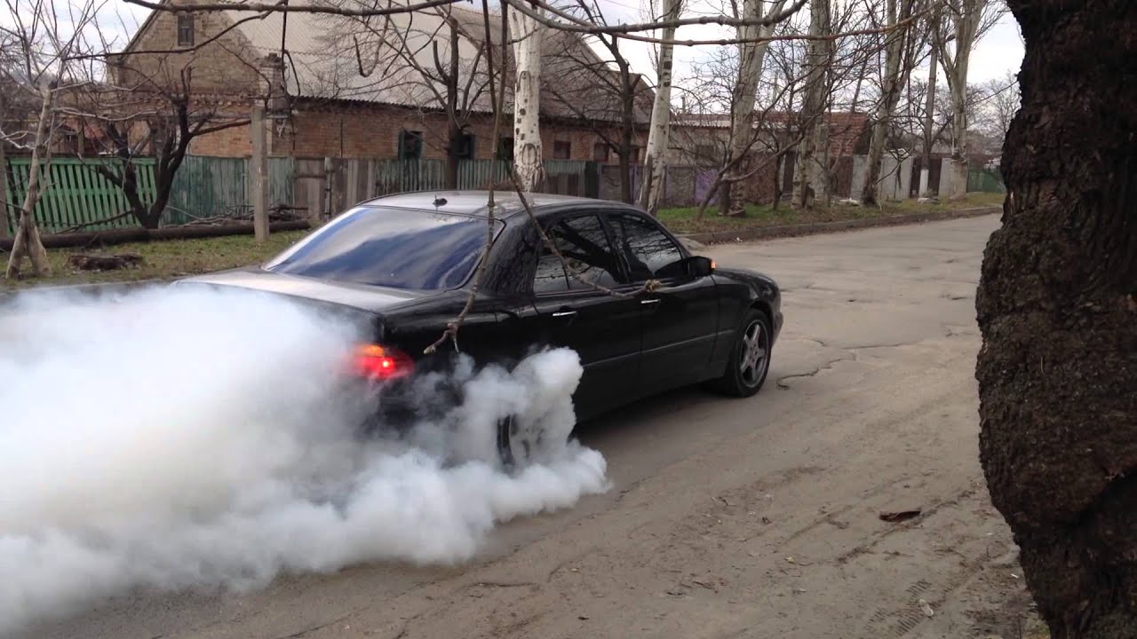 W210 Burnout Youtube