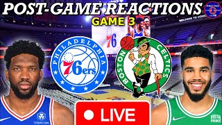 JAMES HARDEN WHAT WAS THAT!!! | Sixers vs Celtics Game 3 Live Reactions From WFC!