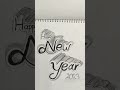 Happy new year magic | #shorts #viral #status #drawing