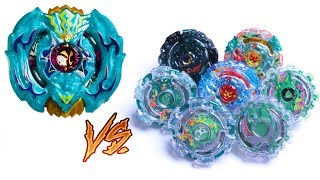 BEAT KUKULCAN VS ALL KERBEUS BEYS | Beyblade Burst Battle ベイブレードバースト