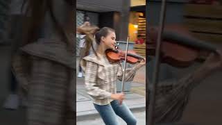Dil Ko Karaar Aaya 💖  Karolina Protsenko Violin 🎻 #dilkokaraaraaya #shorts