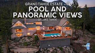 Grand Tahoe Estate with GORGEOUS Views of Incline Village Lake Tahoe Nevada!