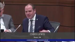 Chris Lewis MP on the CUSMA International Trade Agreement