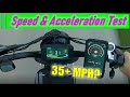 Yolin 1000W eBike - Speed & Acceleration Test - Alibaba