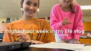 highschool week in my life vlog *track meets, hauls, traveling, + more*