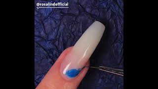 Rosalind Gorgeous Glow in Dark Poly Nail Gel Testing