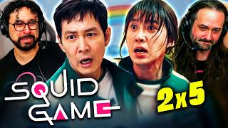 SQUID GAME Season 2 Episode 5 REACTION!! 2x05 Breakdown \u0026 Review | Netflix | 오징어 게임