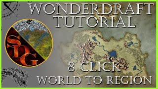 Wonderdraft : 8 clicks! make a region map from your world map