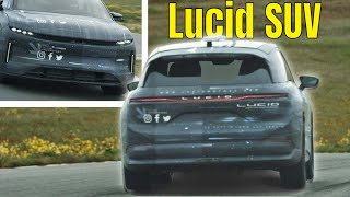 Lucid Upcoming Gravity Luxury Electric SUV Testing Begins