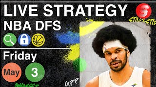 NBA DFS Strategy Friday 5/3/24 | DraftKings & FanDuel NBA Lineup Picks