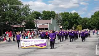 NCMS Marching Band - Hamburg Popcorn Days Parade 2018