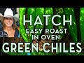 How to Roast Hatch Green Chiles in Oven and Freeze Green Chiles