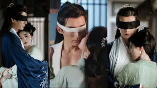 The devil prince's shy avoidance attracted the face-swapping bride to kiss him！💖Movie #liuxueyi