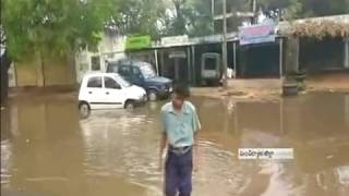 Heavy Rain Lashes in Mancherial || Sakshi TV