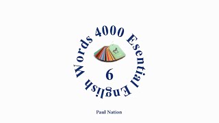 4000 Essential English Words 6