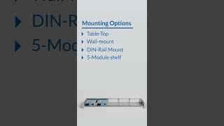 FlexPoint™ Media Converters' Mounting Options