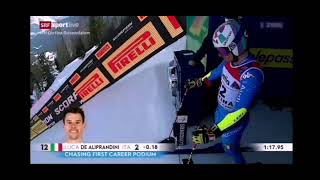 Luca De Aliprandini - Riesenslalom Silber - Ski-WM Cortina 2021