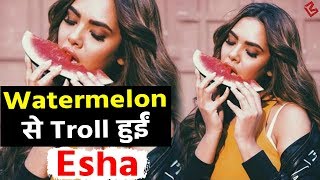 Watermelon की वजह Esha Gupta हुईं Social Media पर Trolling का शिकार