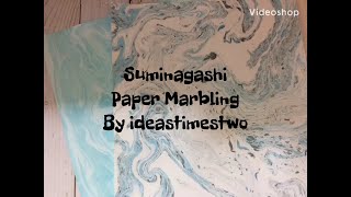 Suminagashi Paper Marbling