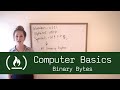Computer Basics 7: Binary Bytes
