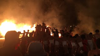 【ほぼ生配信】守山市勝部神社の火まつり2