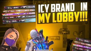 Icy Diaz Clan Members In Our Lobby😱 - Hirchu Mirchu // Pubg Mobile