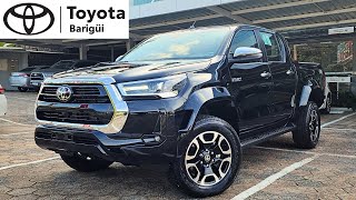 NOVO TOYOTA HILUX SRX PLUS 2024 TURBO DIESEL 4X4 0KM COM NOVA SUSPENSÃO DETALHES DO INTERIOR