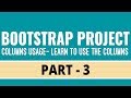 Learn Bootstrap By Building Project | Columns & Inner Pages | Part 3