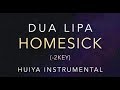 (-2key) [Instrumental] Dua Lipa - Homesick