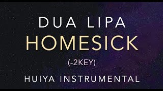 (-2key) [Instrumental] Dua Lipa - Homesick