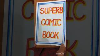 Hand made comic book📕|superb comic book kaise banaye| #artandcraft #diy #trending #youtubeshorts