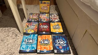 Unboxing The Sims 1 and all Expansion Packs (25th Anniversary)