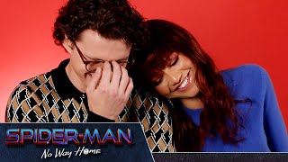 Tom Holland, Zendaya, And Jacob Batalon Take A "Spider-Man: No Way Home" Quiz
