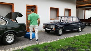 1:18 Lada 1600 (2106) '76, dark blue - Triple9 [Unboxing]