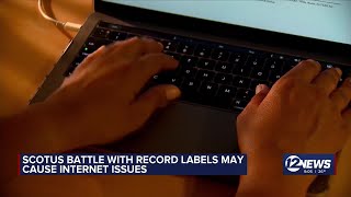 Scotus Battle With Record Labels May Cause Internet Issues