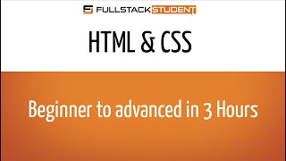 CSS Tutorial For beginners: Complete HTML \u0026 CSS Course 2020