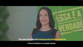 2ª fase da campanha pela reforma da Previdência - vídeo 1