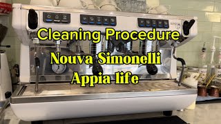 How to clean Appia Life coffee machine| Nouva Simonelli