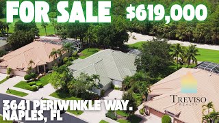 For Sale: 3641 Periwinkle Way in Naples, Florida ⛳ Golf Community Living in Naples! ✨