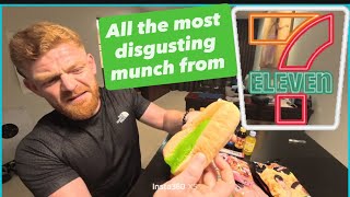 All the most disgusting munch from 711 🤢🇹🇭